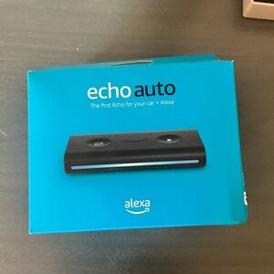 Amazon Echo Auto with Alexa - Blue and Black